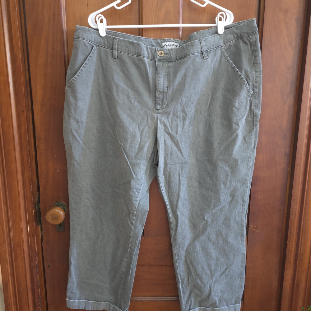 Ava & Viv Khaki Chinos
